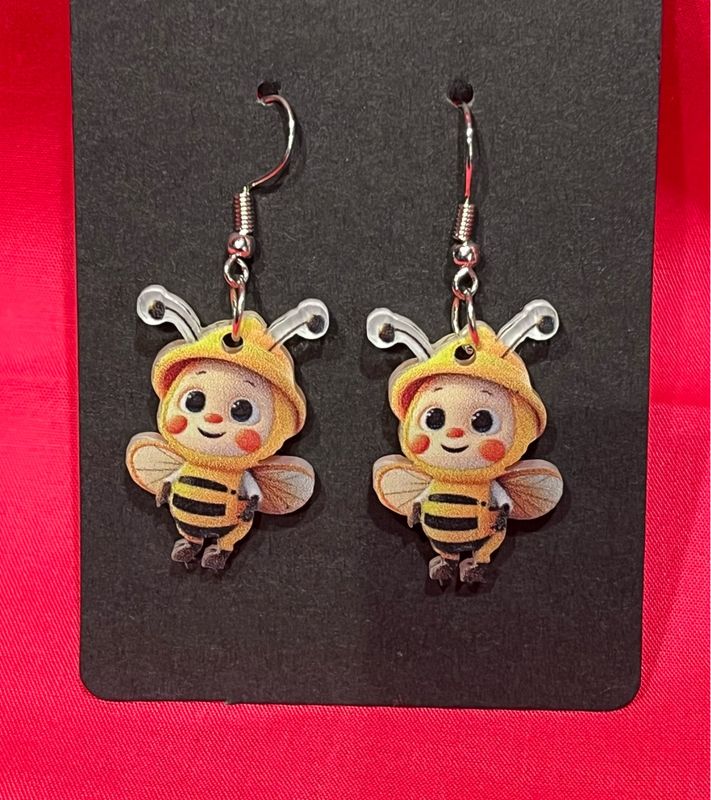 Cute Bee Earrings