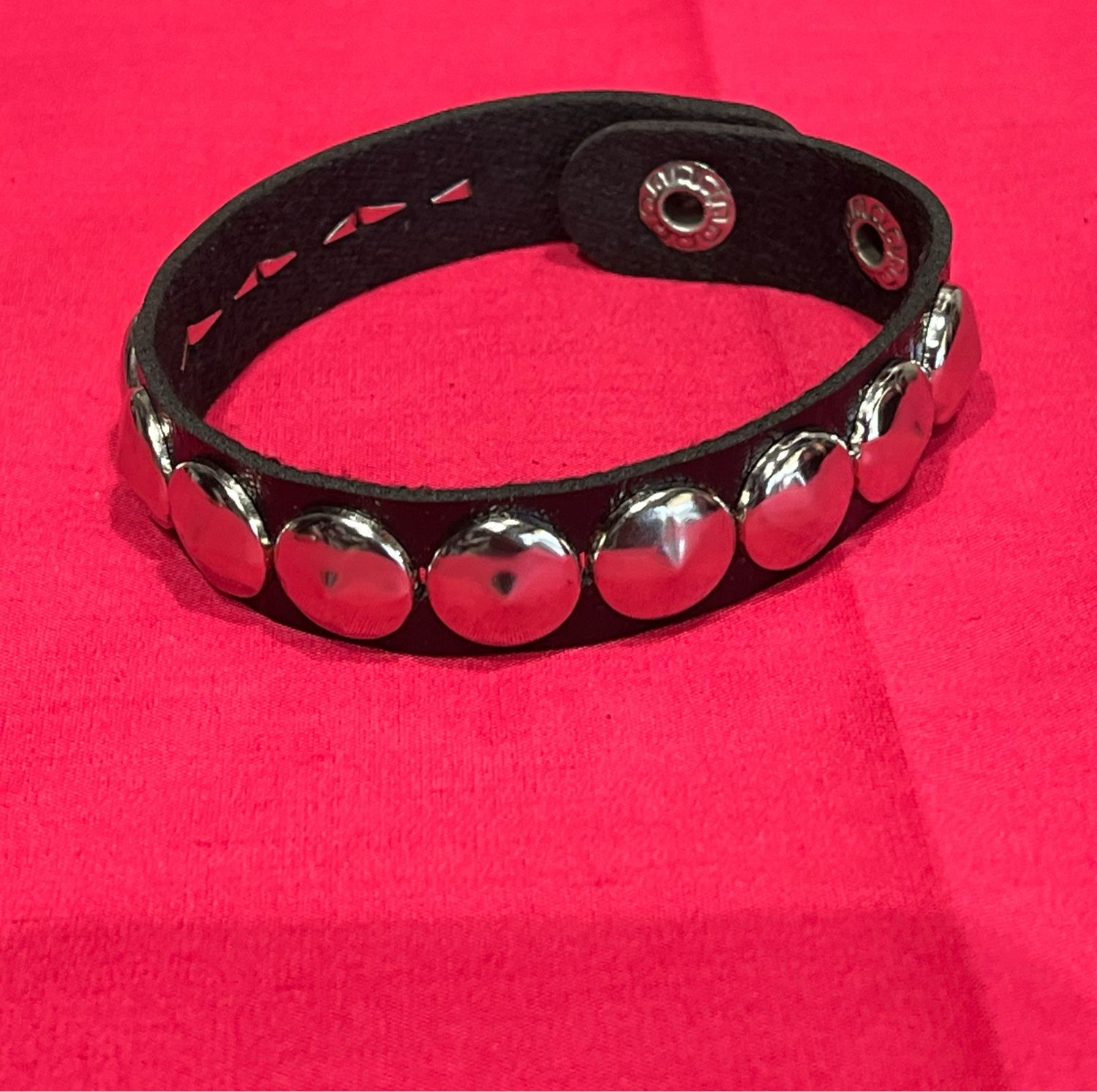 Single Bracelet With Round Studs