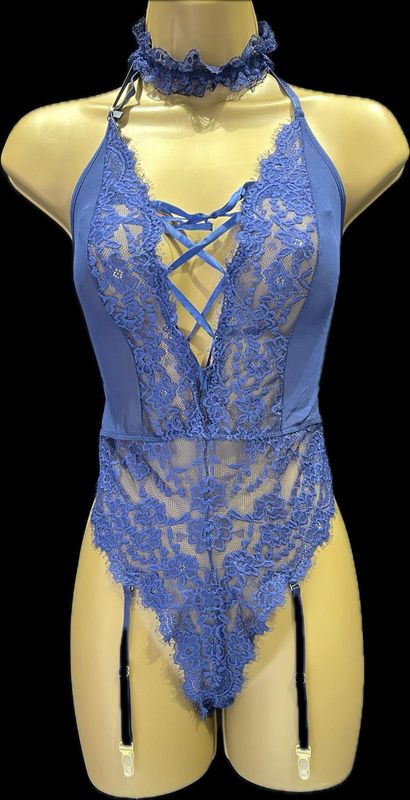 Sexy Bodysuit With Suspenders