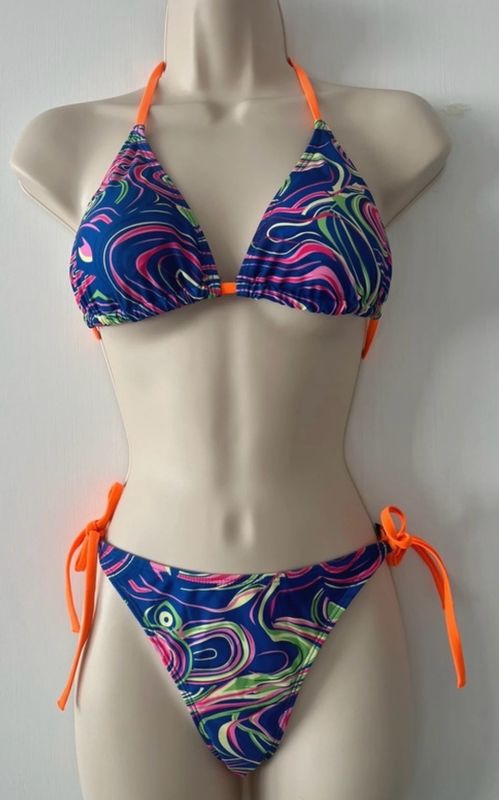 Colourful Bikini Set