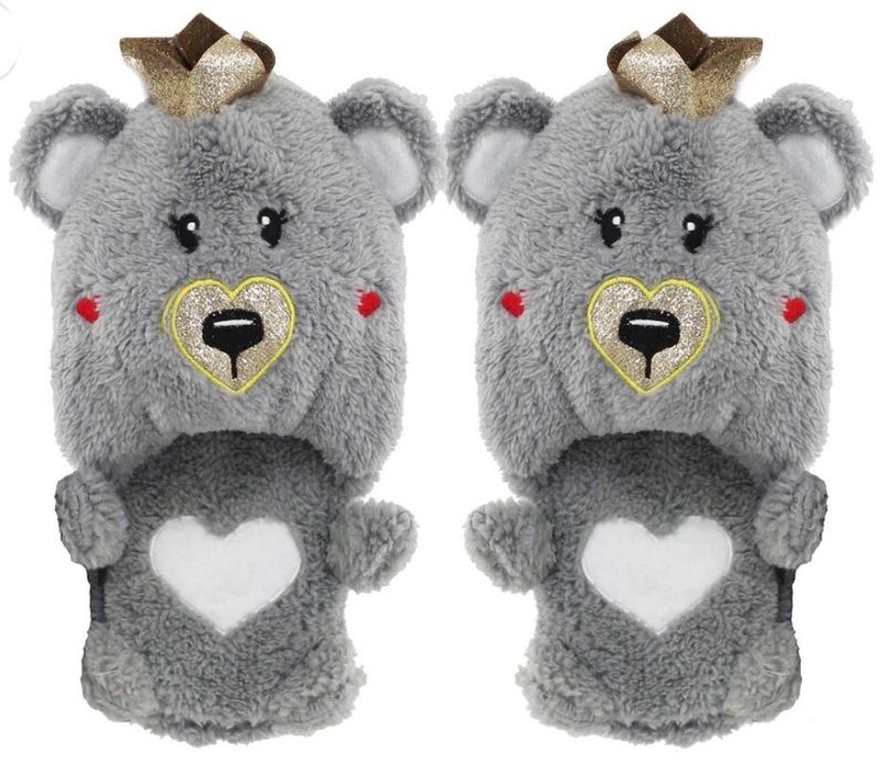 Novelty Slippers Teddy Bear