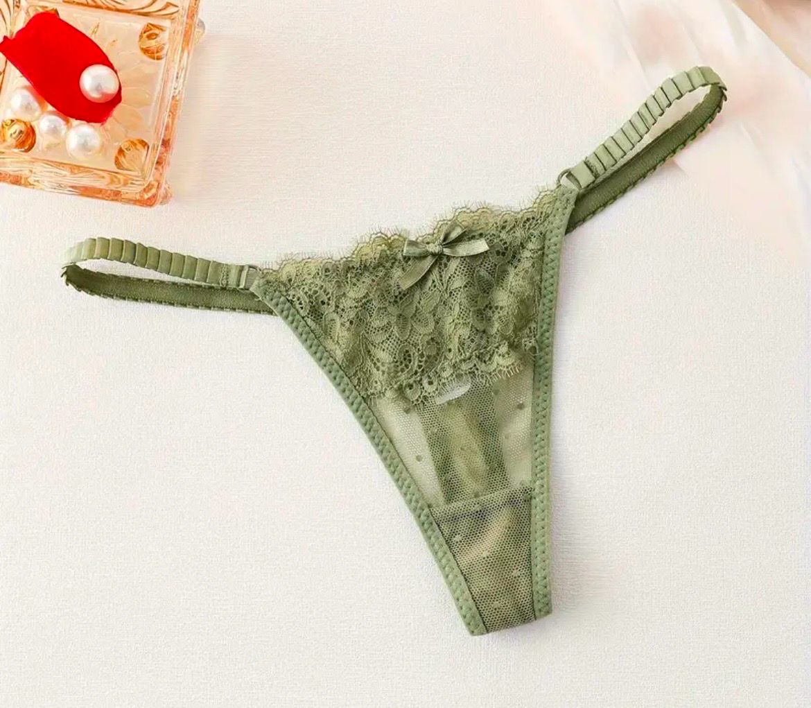 Sexy Army Green Thong