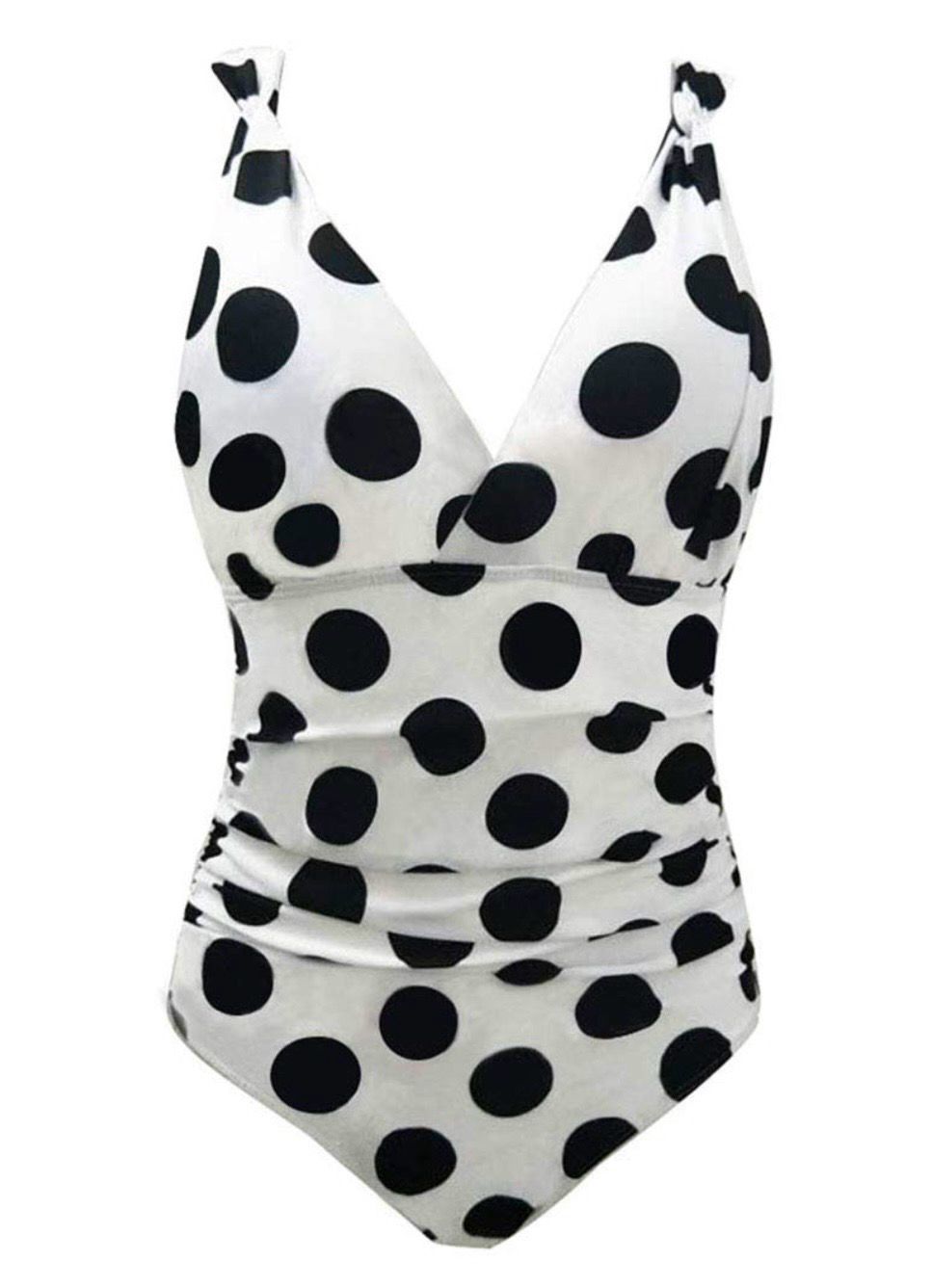 White One Piece Swimwear