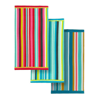 Microfibre Beach Strips Towel