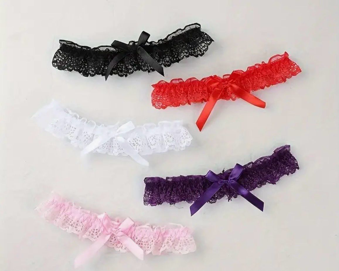 Lace Garter Mix Colours