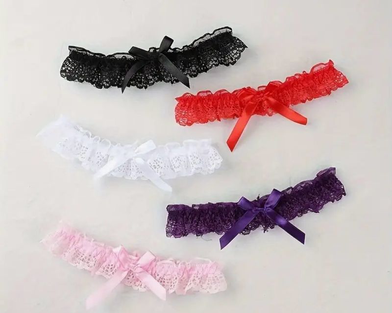 Lace Garter Mix Colours