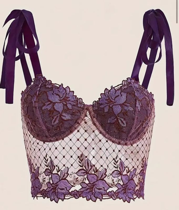 Unique Purple Corset