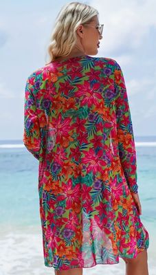 Three Pieces Swimwear Tropical Vibes