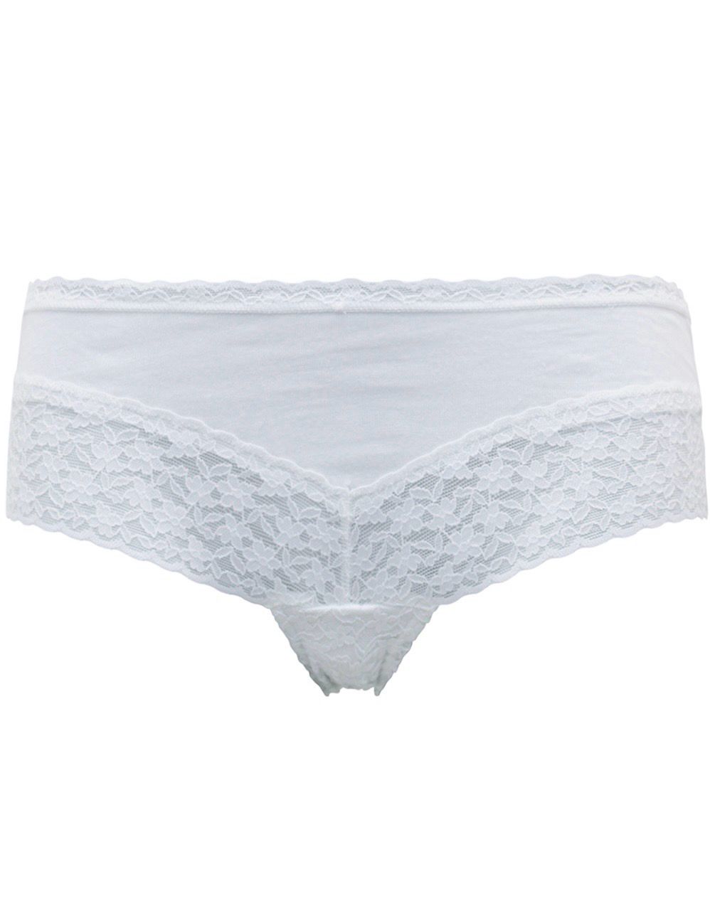 White Brazilian Laced Knickers