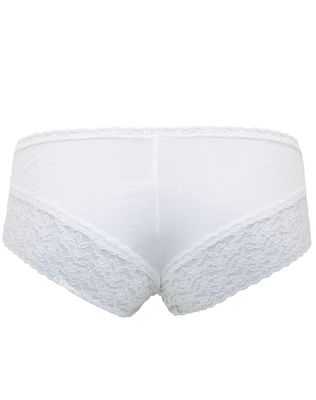 White Brazilian Laced Knickers
