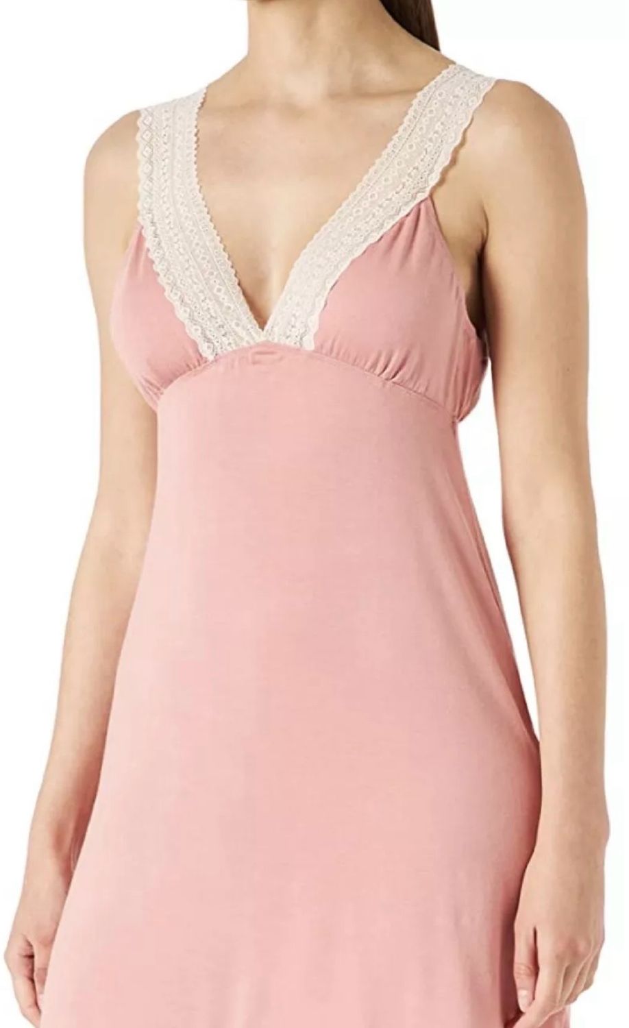 Elegant Beautiful Nightie With Lace
