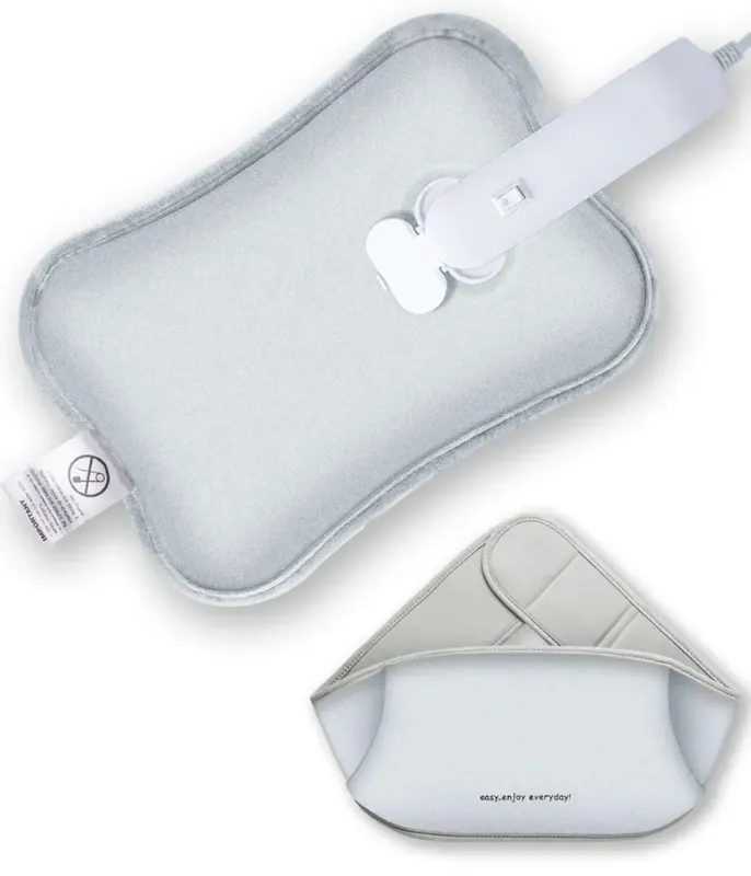 Electric Hot Water Bottle with Belly Belt