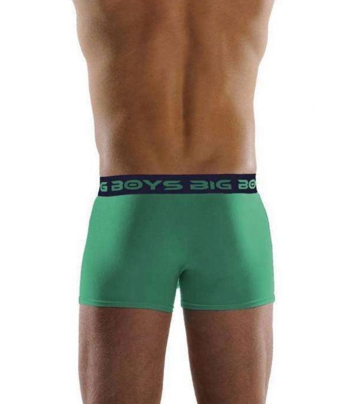 Big Boys Boxer Shorts Lo Rise Green