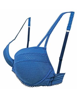 Rebranded Padded Bra Blue