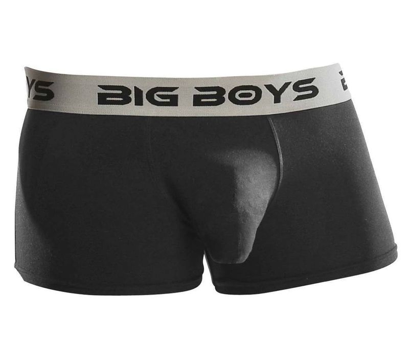 Big Boys Boxer Shorts Low Rise Black