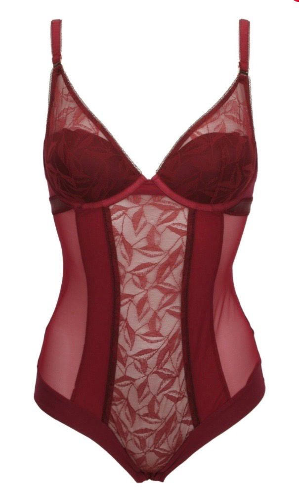 Burgundy Rebranded Bodysuit