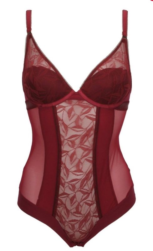 Burgundy Rebranded Bodysuit