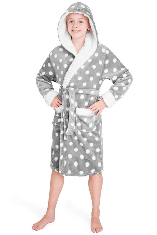 Unisex Dressing Gown Grey