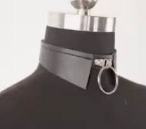 Leather Choker Collar