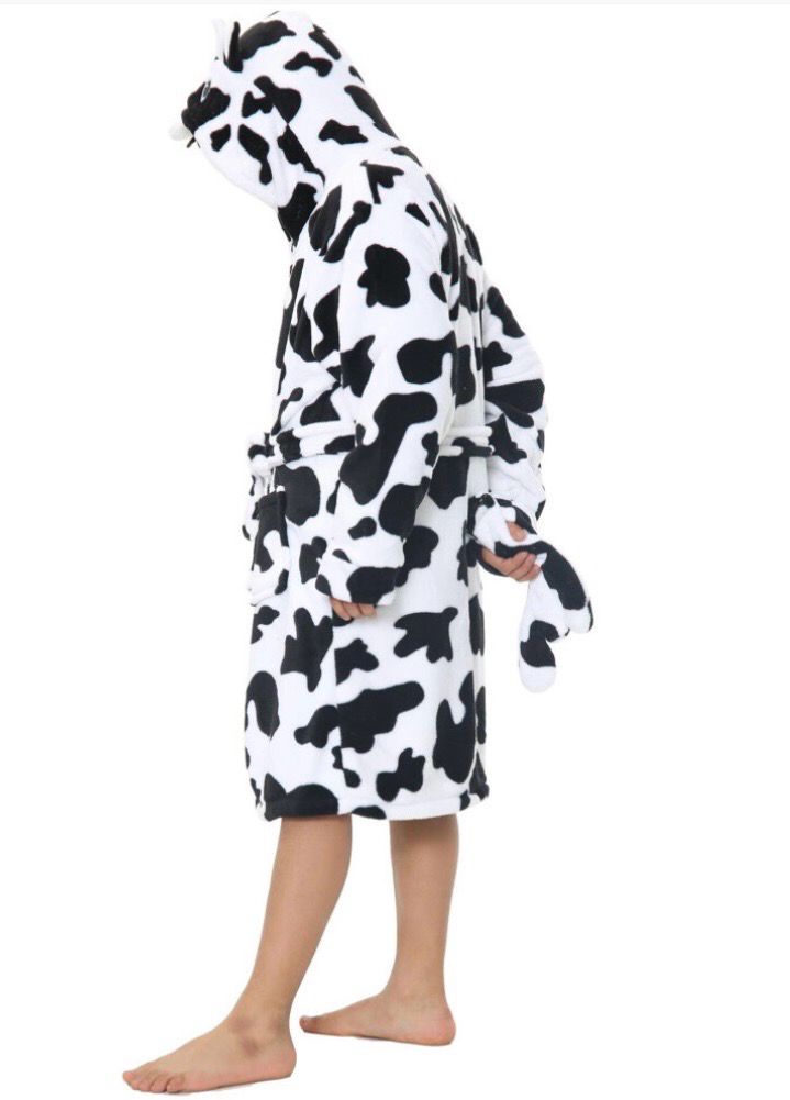 Cow Dressing Gown