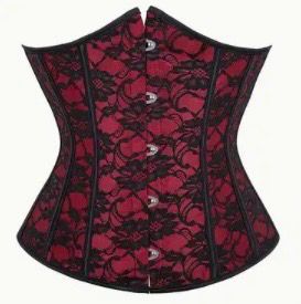 Red Underbust Corset
