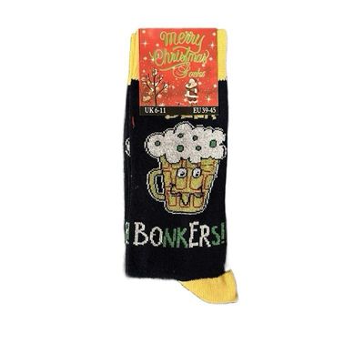 Man Novelty Christmas Socks