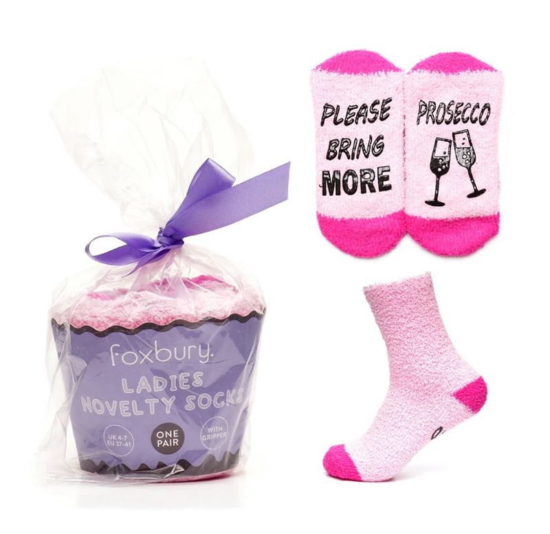 Socks Novelty Cupcake