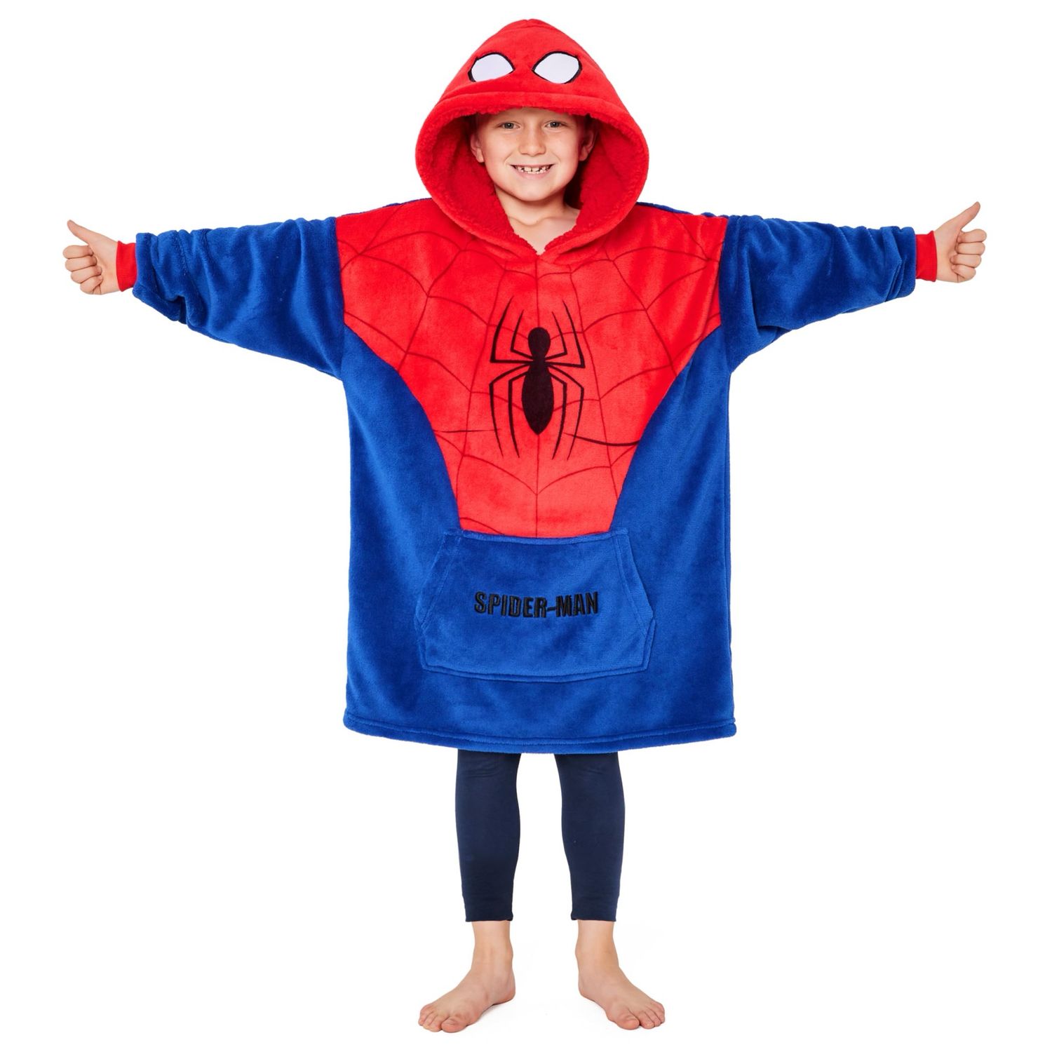 Kids Spiderman Hoodie Blanket