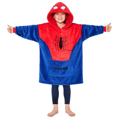 Kids Spiderman Hoodie Blanket