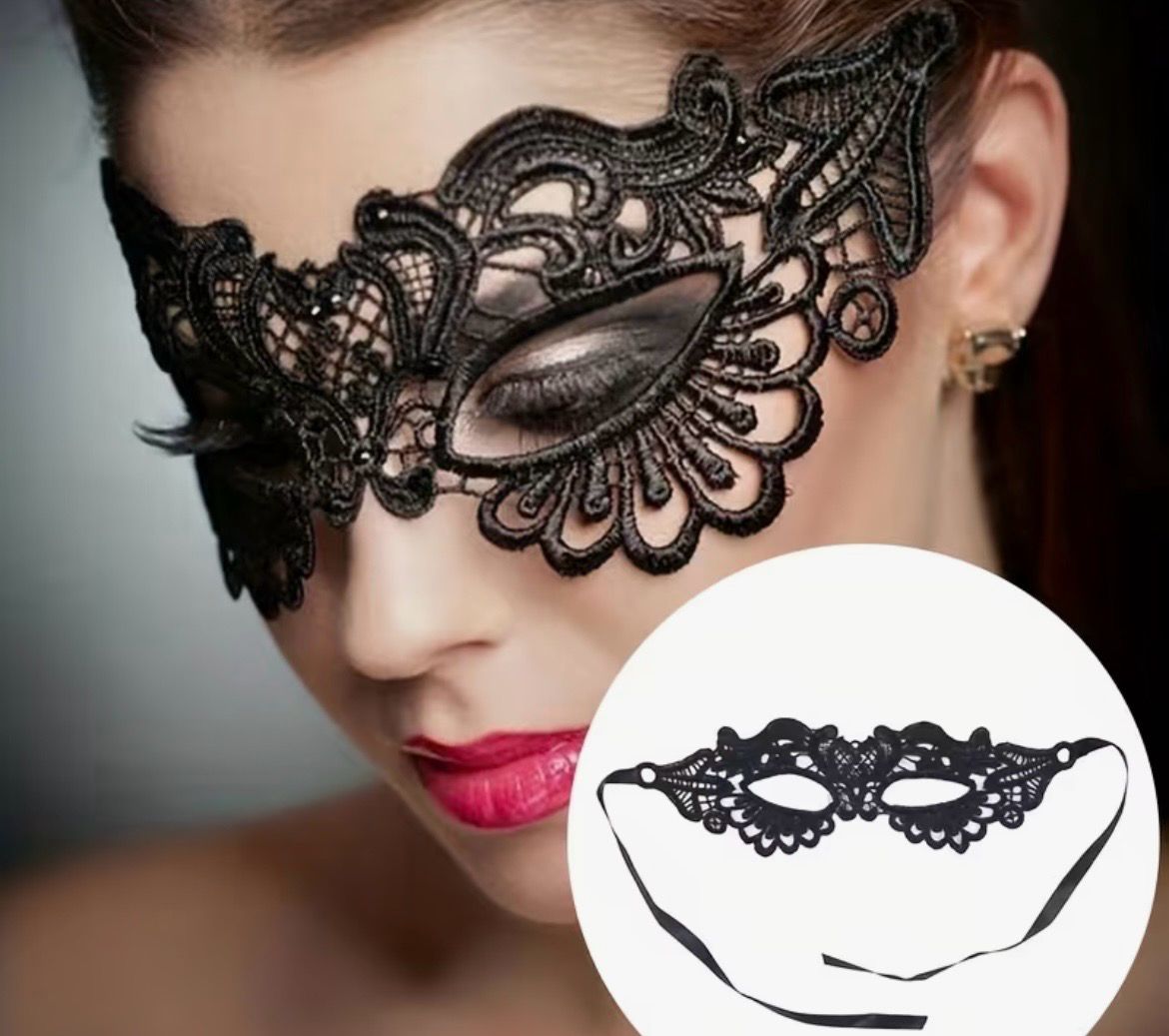 Lace Black Mask