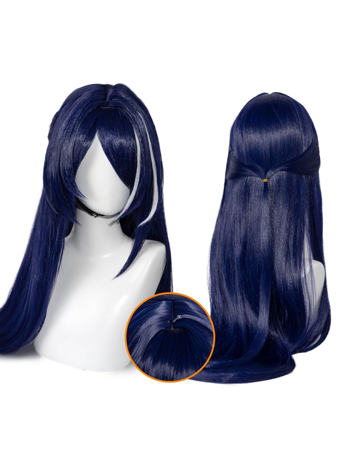Cosplay Wig Purple Acheron