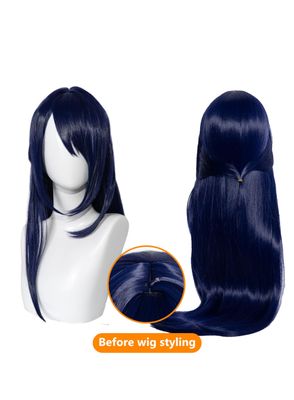 Cosplay Wig Purple Acheron