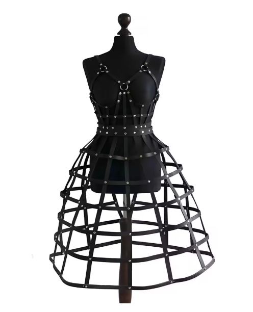 Full Body Harness Skirt Set