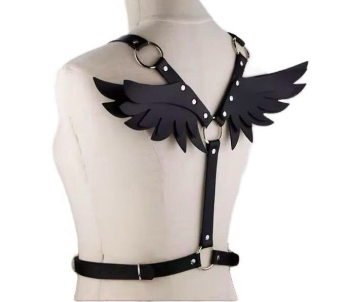 Leather Harness With Wings