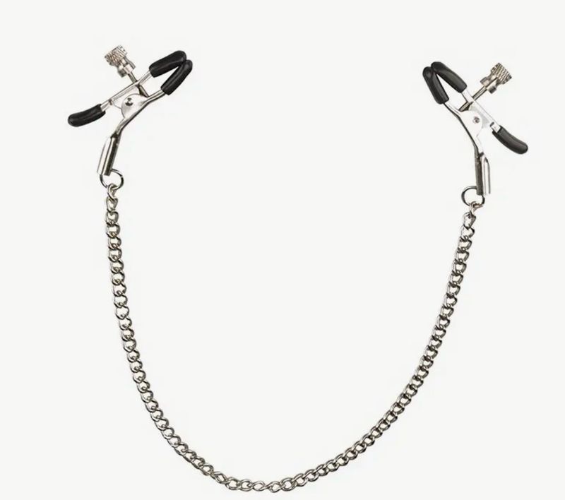 Nipple Pressure Clips With Chain Different Colours
