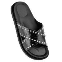 Black Sliders With Spikes