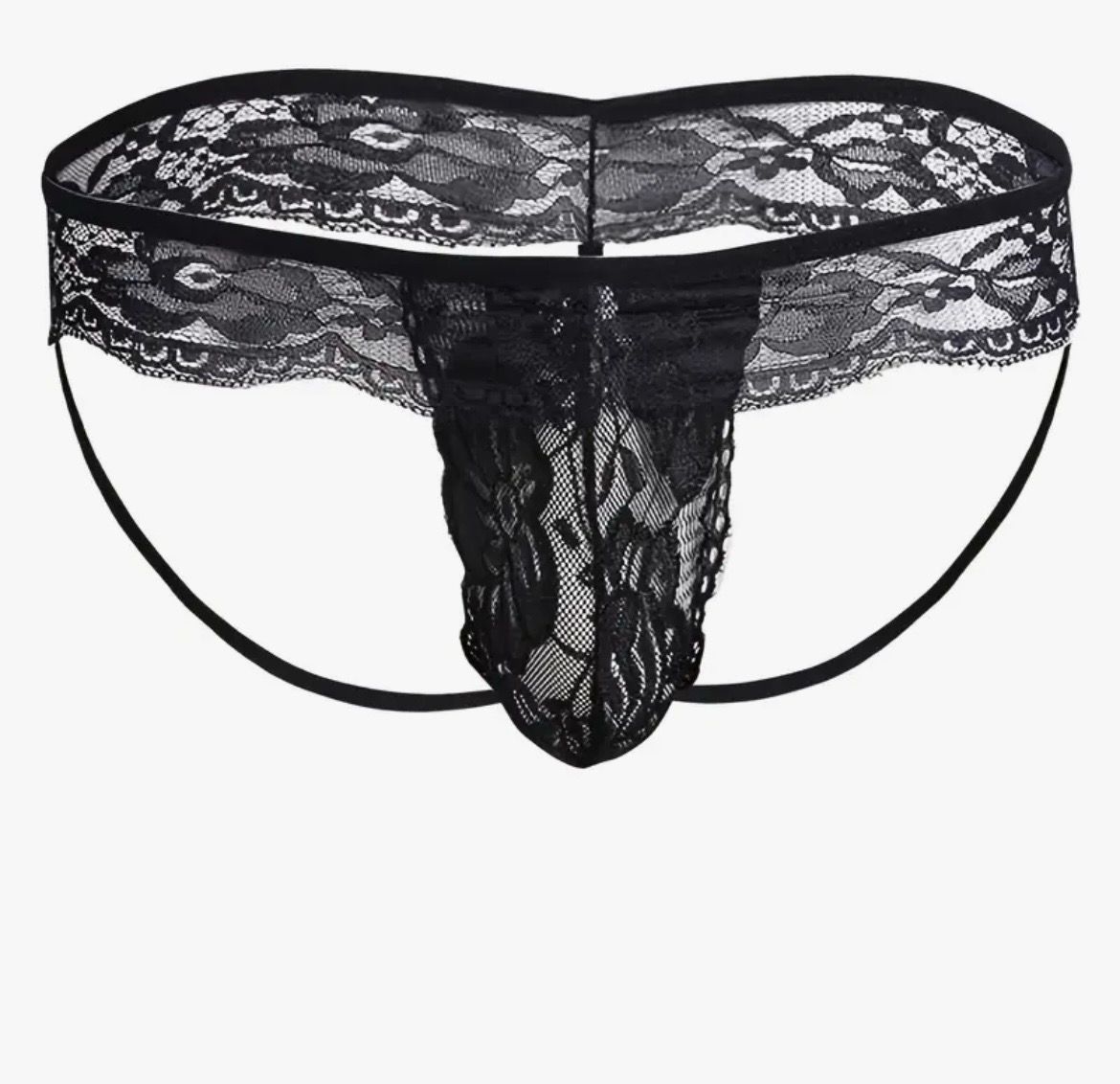 Men Sexy Lace G-String