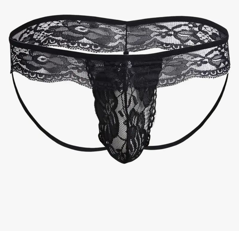 Men Sexy Lace G-String