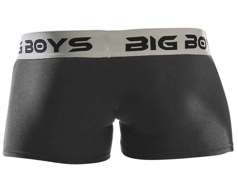 Big Boys Boxer Shorts Low Rise Black