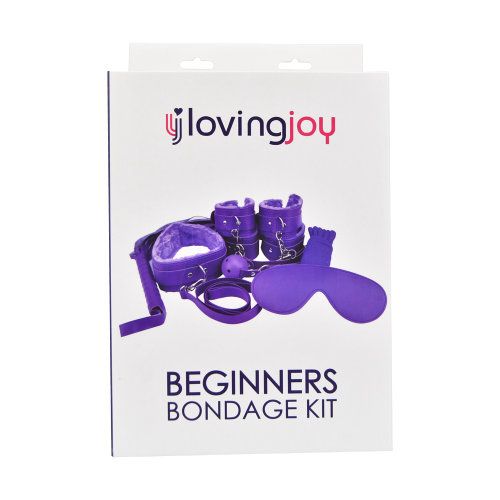 Loving Joy Beginner’s Bondage Kit Purple (8 Piece)