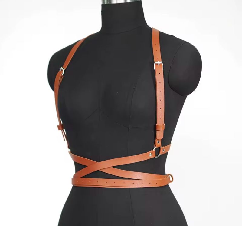 Wrap Chest Belt Harness Different Colours