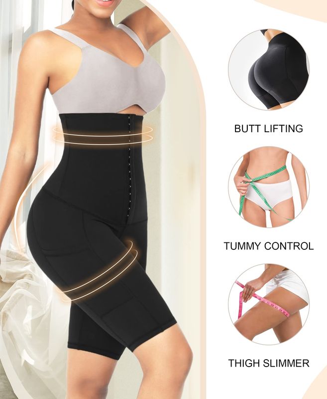 High Waist Body Shaper Shorts
