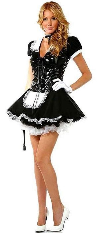 Maid Costume With Tutu