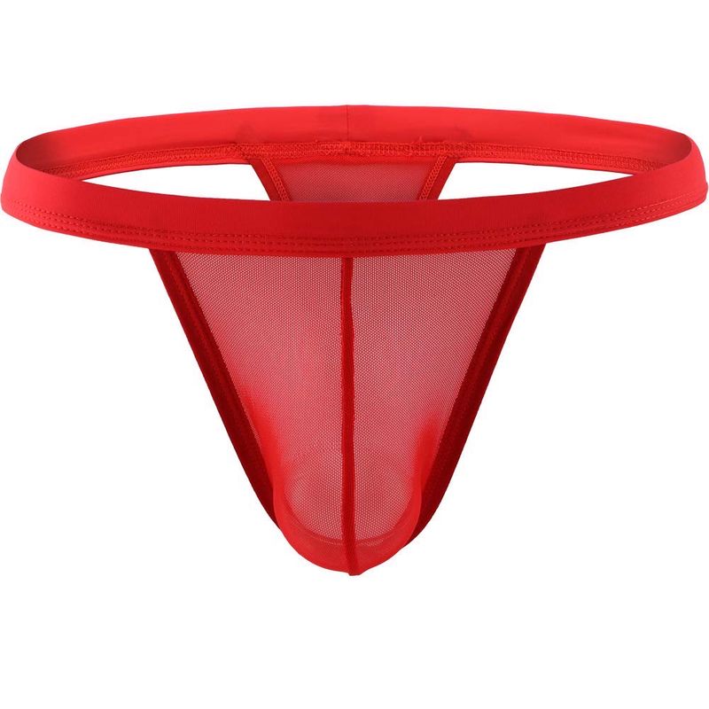 Men Sheer Thing Red