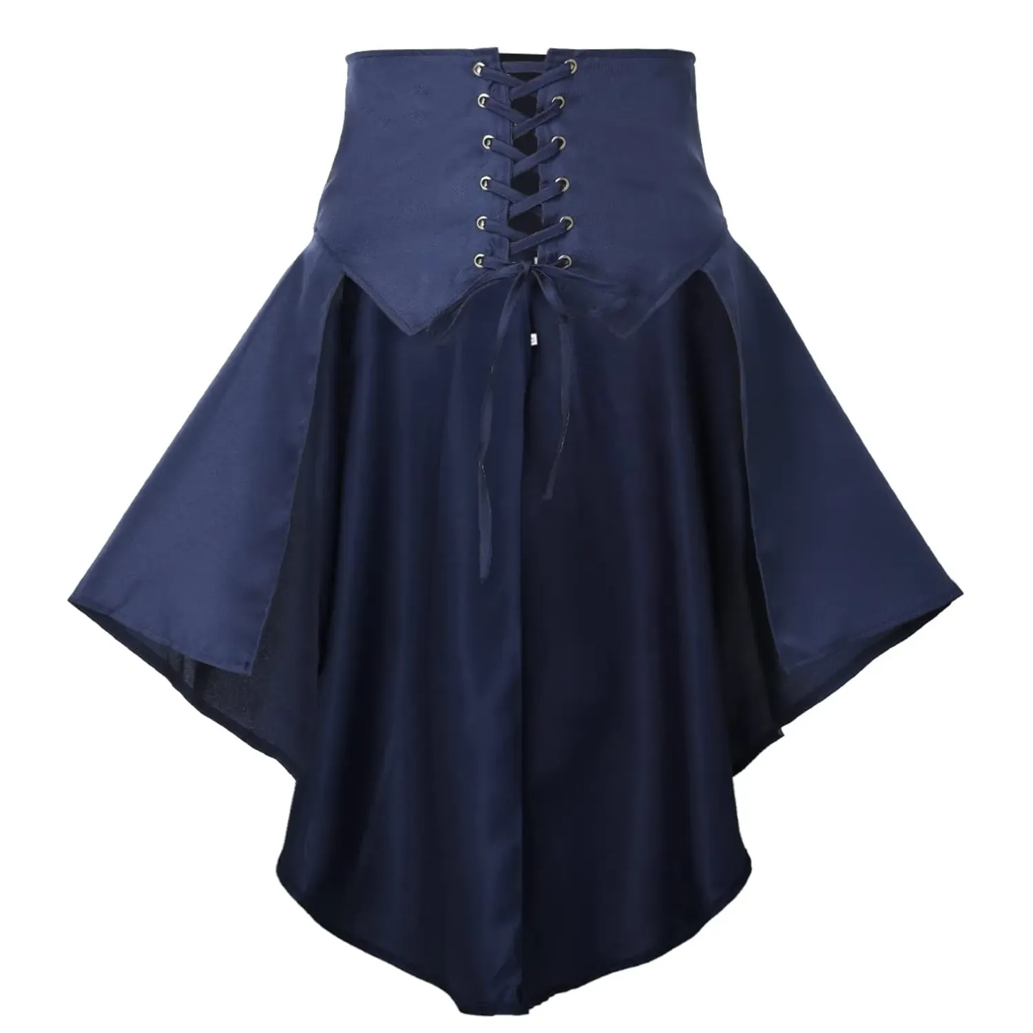 Ruffles Corset Belt Navy