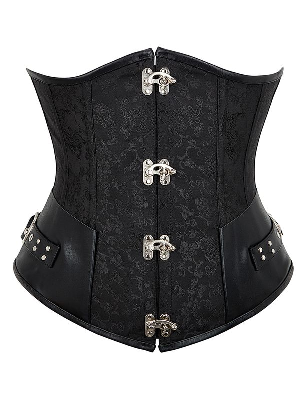 Unique Corset With Buckles