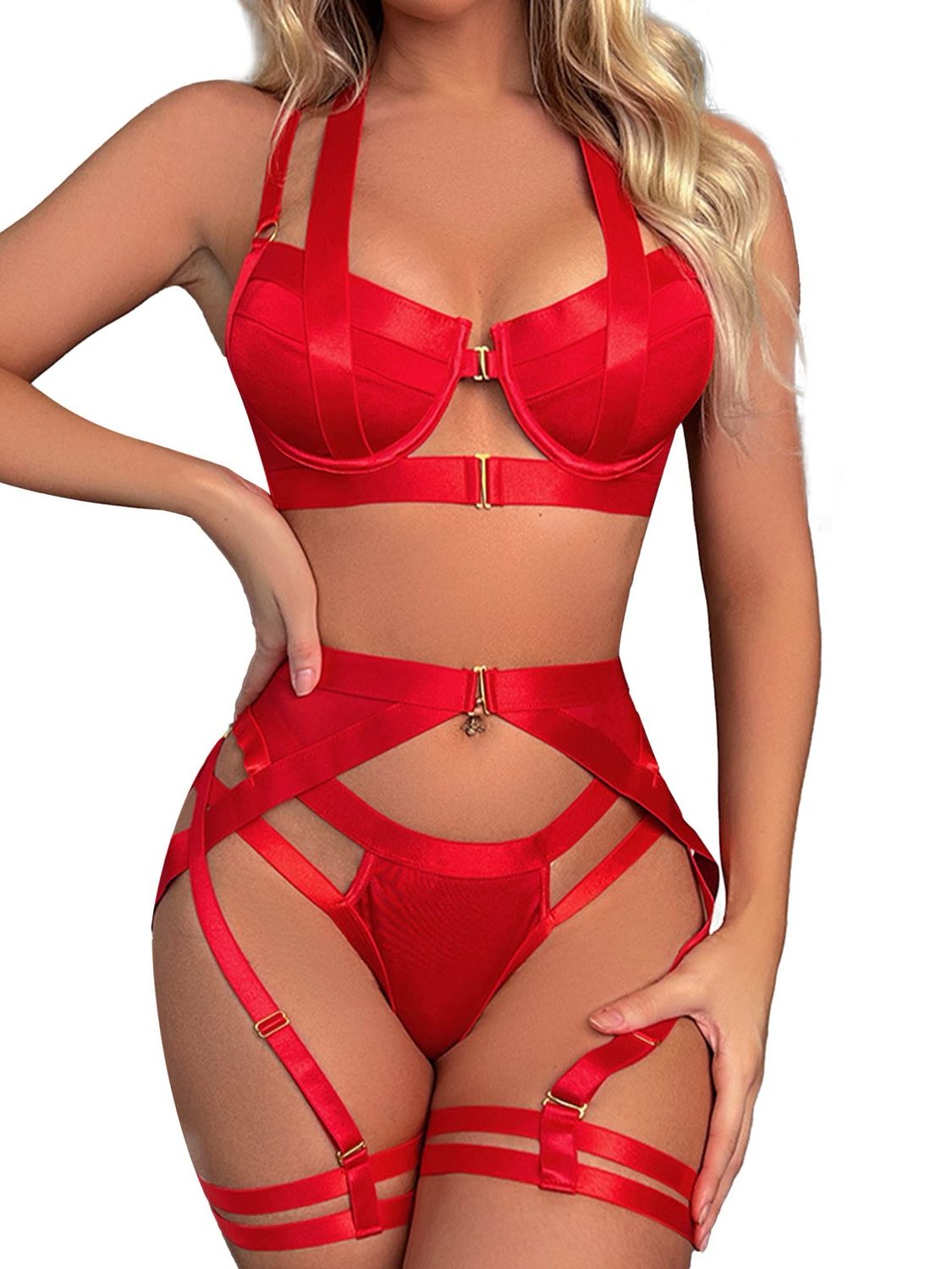 Unique Sexy Red Set