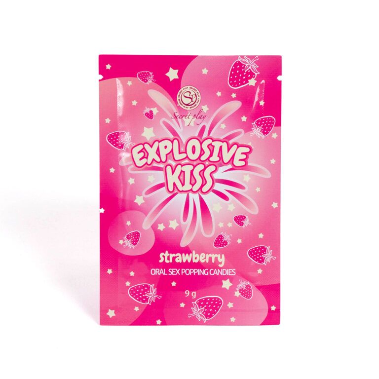 Explosive Kiss Popping Candies Flavoured