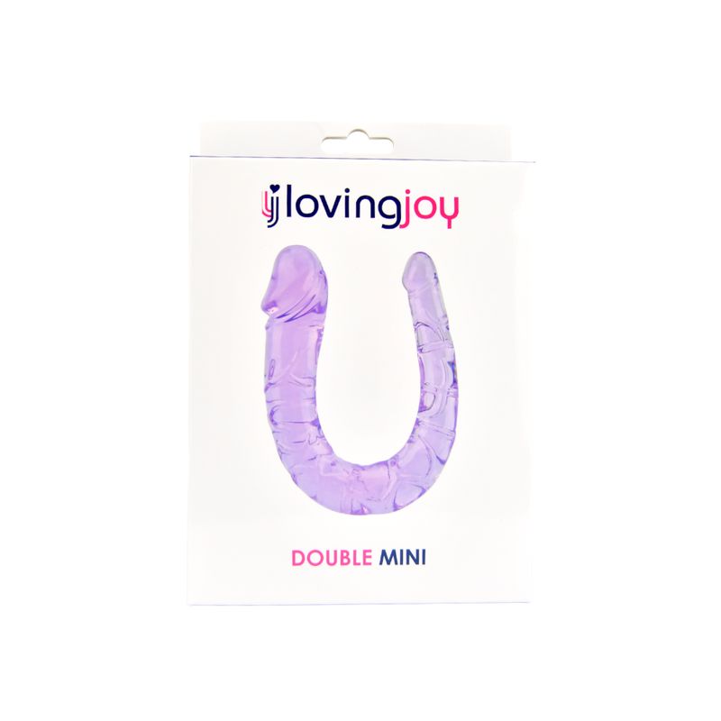 Loving Joy Double Mini Dildo Purple