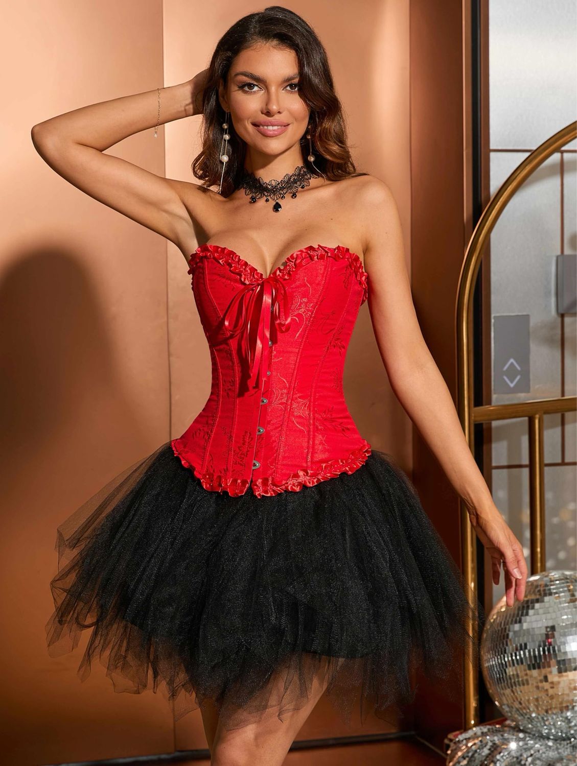 Red Classic Corset
